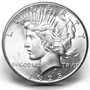 Metal Content: 0.7734 troy oz. Lowest mintage of all Peace Dollars!