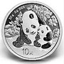2024 China 30 gram Silver Panda BU (.9645 oz) of .999 fine Silver