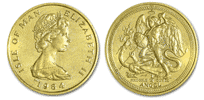 Isle of Man  Gold Angels  1oz No, Bullion coin