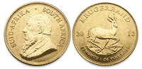 South African Krugerrand - 1 oz. No, Bullion coin