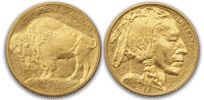 Gold American Buffalo - 1 oz. $50, Bullion coin