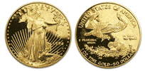 Gold American Eagle - 1 oz. $50, Bullion coin