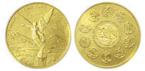 Gold Mexican Libertad - 1 oz. 1onza, Bullion coin