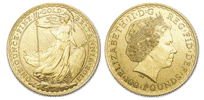 Gold Britannia - 1 oz. £100 Face Value, Bullion coin
